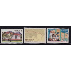 CUBA 1968 SERIE COMPLETA DE ESTAMPILLAS NUEVAS MINT 5 EUROS